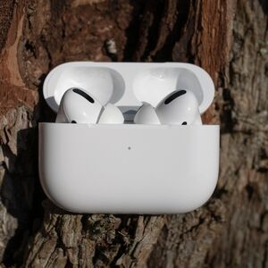 Wireless White Earbuds with Charging Case